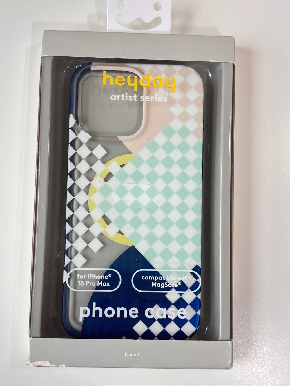 heyday Artist Series Phone Case - Navy, Mint, Pale Pink, Yellow